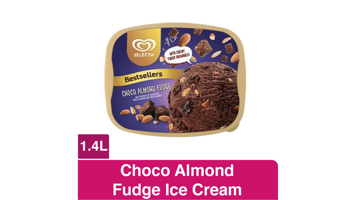 Selecta Choco Almond Fudge 1.4 liter Marilen Mini Mart