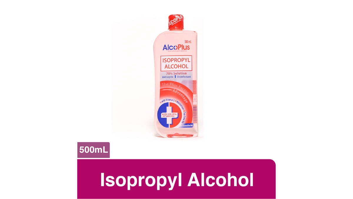 Alcoplus 70% Isopropyl Alcohol 500Ml