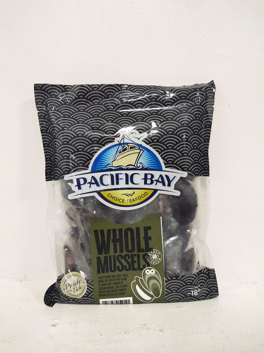 Pacific Bay Whole Mussels 500g