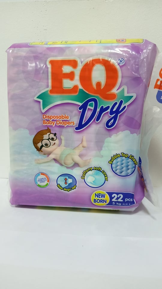 Eq dry hot sale newborn diaper