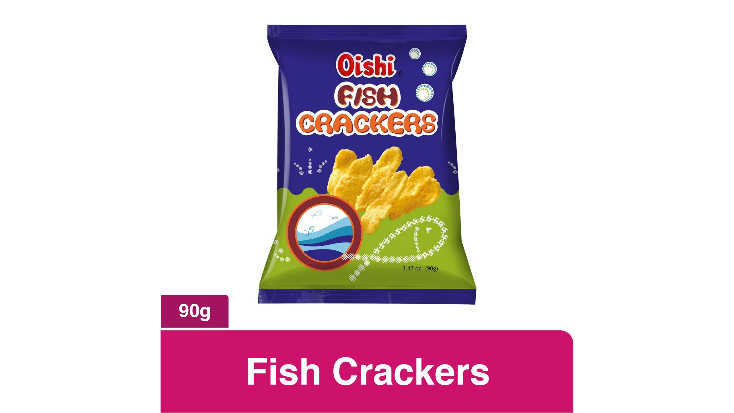 Oishi Prawn Crackers 3.17 oz