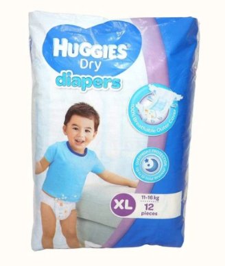 Huggies Dry Diapers XL 12s Marilen Mini Mart