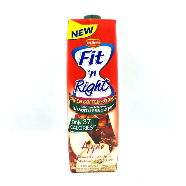 Fit n Right Burn Apple Juice liter - Main Image