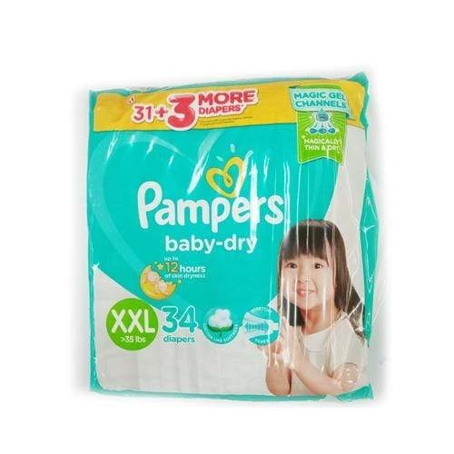 Buy Pampers All-Round Protection Diaper Pants - XXL, 15-25 kg, Ultra Absorb  Core, Leakage Prevention for upto 12 Hours Online at Best Price of Rs 1004  - bigbasket